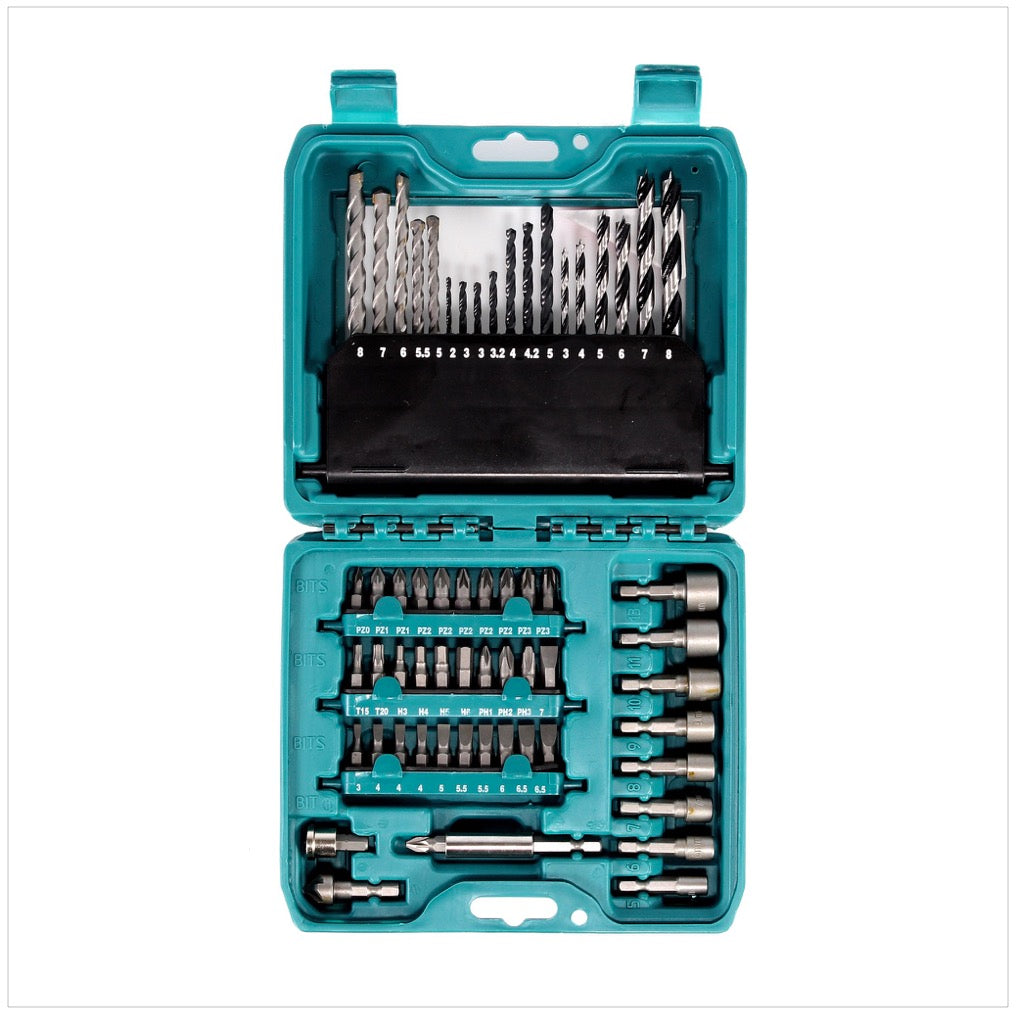 Makita P-90358 PRO Bit & Bohrer Set 60 teiliges Zubehör in praktischer Box - Toolbrothers