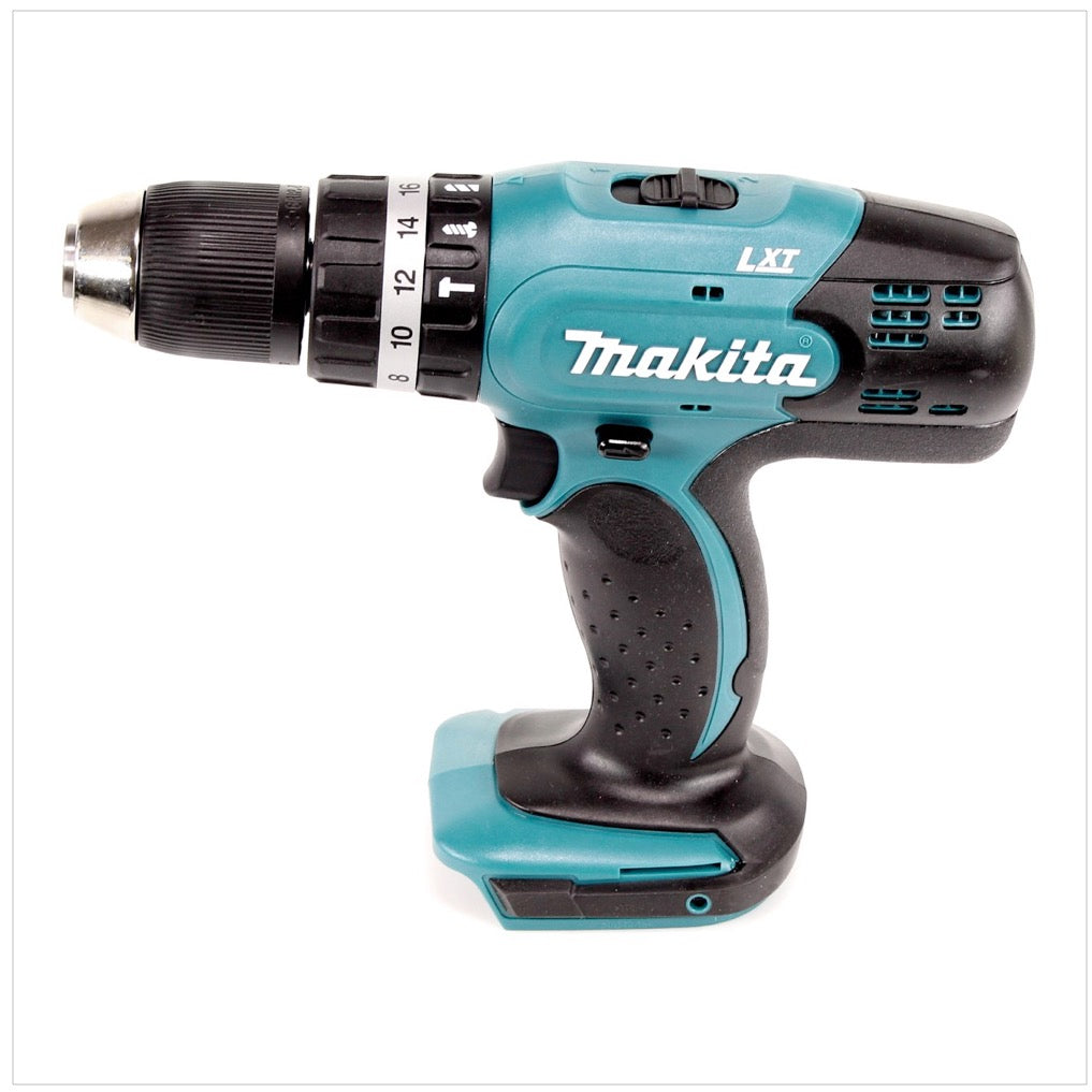 Makita DHP 453 RA1J Akku Schlagbohrschrauber 18 V 42 Nm + 1x Akku 2,0 Ah + Ladegerät + 60 tlg. Bit Bohrer Set + Makpac - Toolbrothers