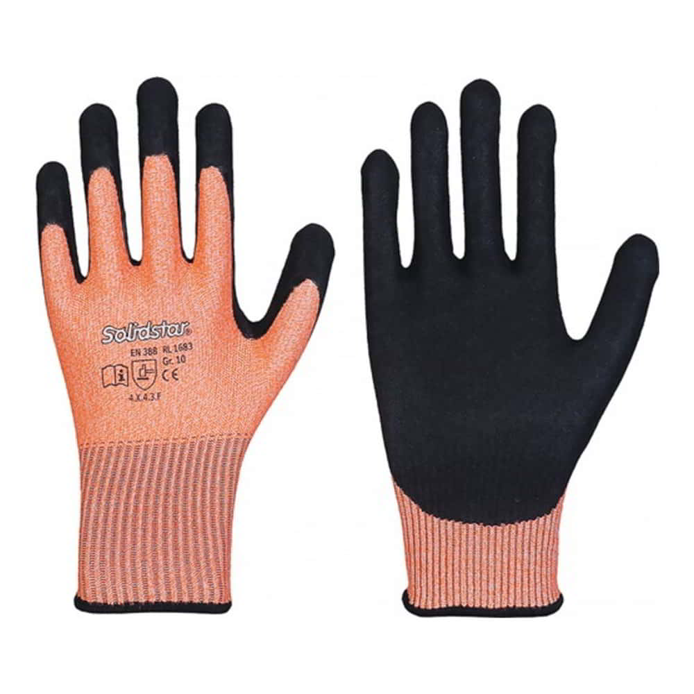 LEIPOLD gants de protection contre les coupures Solidstar 1683 taille 9 orange/noir (4000391049)