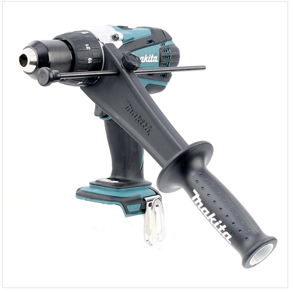 Makita DHP 458 RMJ Akku-Schlagbohrschrauber 18V 91Nm + 2x 4,0 Ah Akku + Ladegerät + Makpac + 60-teiliges Bit- und Bohrer Set - Toolbrothers