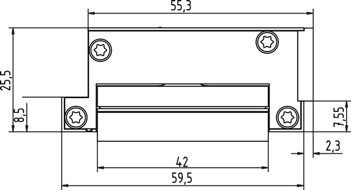 Ouvre-porte électrique GEZE A5000--A 6-24 V AC/DC compact (3000255389)