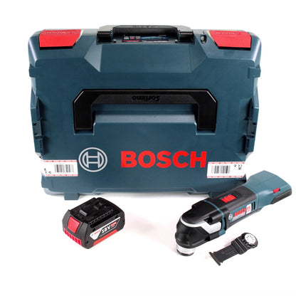 Bosch GOP 18V-28 Akku Multi-Cutter Starlock Plus Brushless + 1x Akku 6,0Ah + L-Boxx - ohne Ladegerät - Toolbrothers