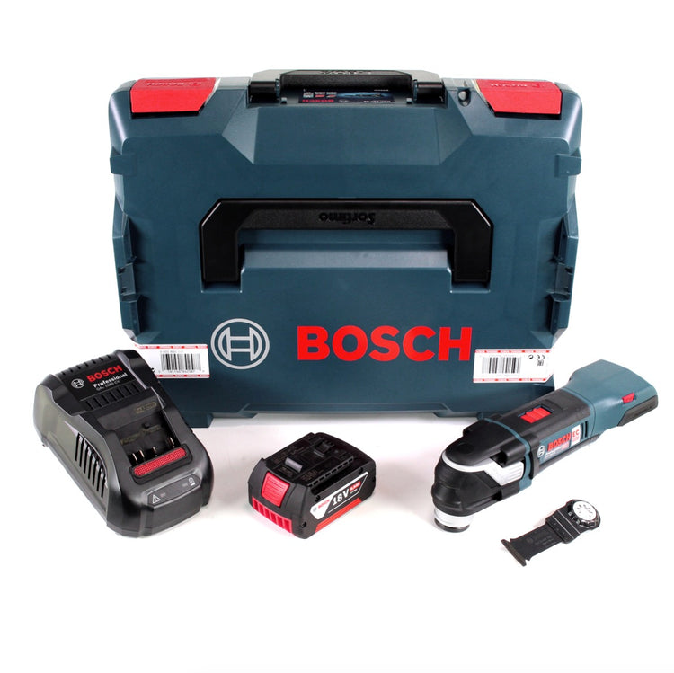 Bosch GOP 18V-28 Akku Multi-Cutter 18V Starlock Plus Brushless + 1x Akku 6,0Ah + Ladegerät + L-Boxx - Toolbrothers