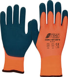 NITRAS Kälteschutzhandschuhe SOFT GRIP W Größe 8 orange/dunkelblau ( 8000235056 )