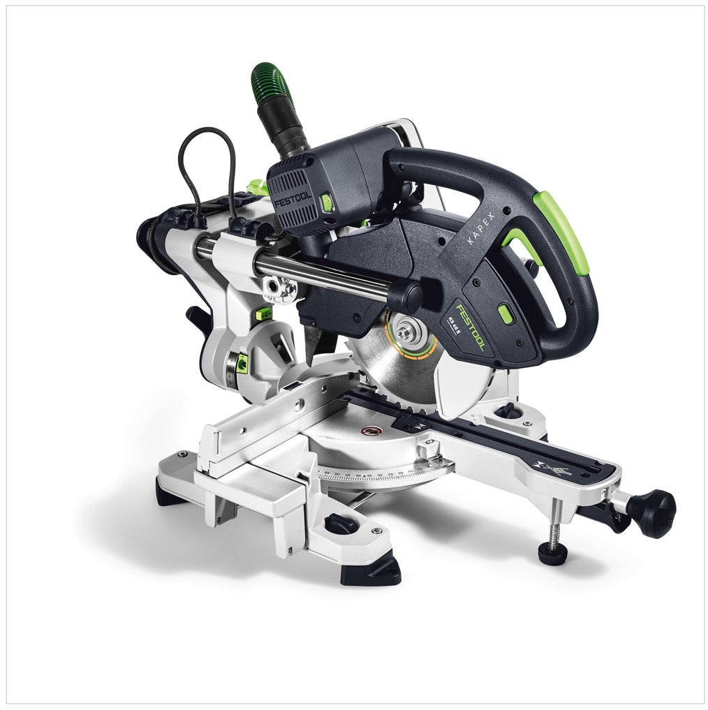 Festool KS 60 E-UG KAPEX Kapp Zugsäge 1200W 216mm + Sägeblatt HW ( 574788 ) + Untergestell UG-KS 60 - Toolbrothers