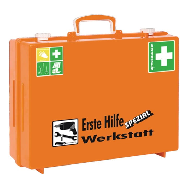 Mallette de premiers secours SÖHNGEN pour travail SPECIAL atelier L400xH300xP150environmm (4000386030)