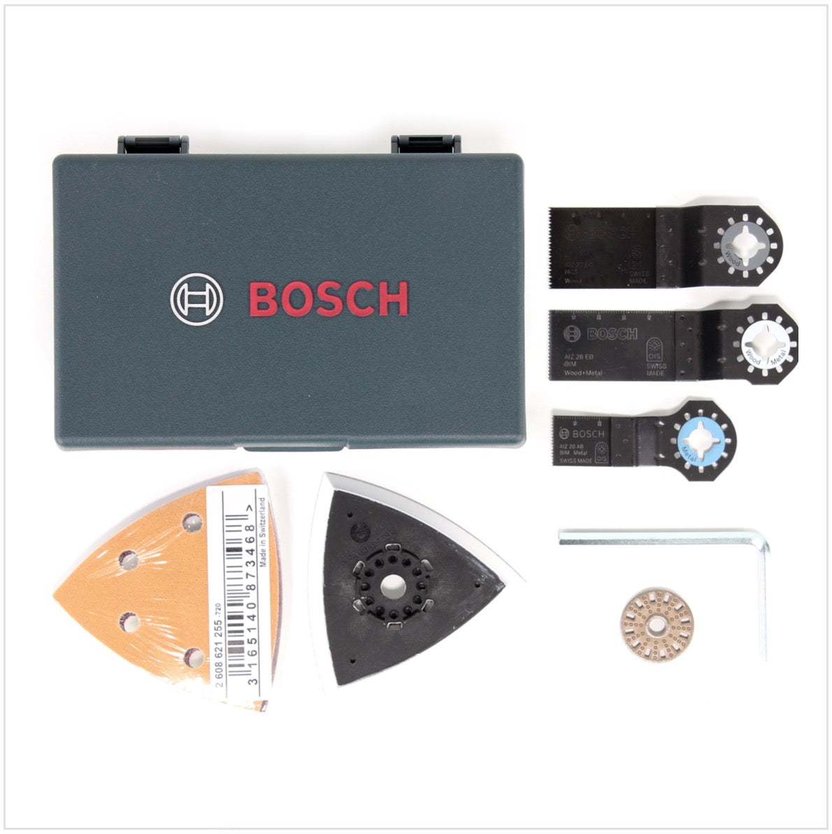 Bosch GOP 12V-Li Professional Akku Multi Cutter Multifunktionswerkzeug in L-Boxx + 1 x GBA 12 V 4,0 Ah Akku - Toolbrothers