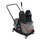 Chariot de ménage SPRINTUS seau 2 x 17 l, presse (9000472001)