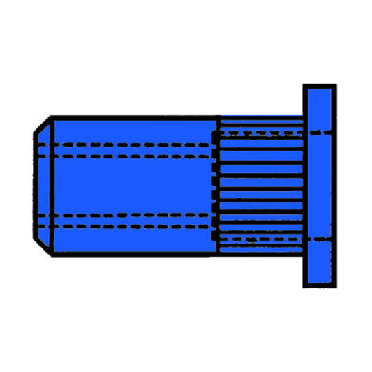 GESIPA Blindnietmutter Nietschaft d x l 9 x 15,5 mm M6 ( 4000813529 )