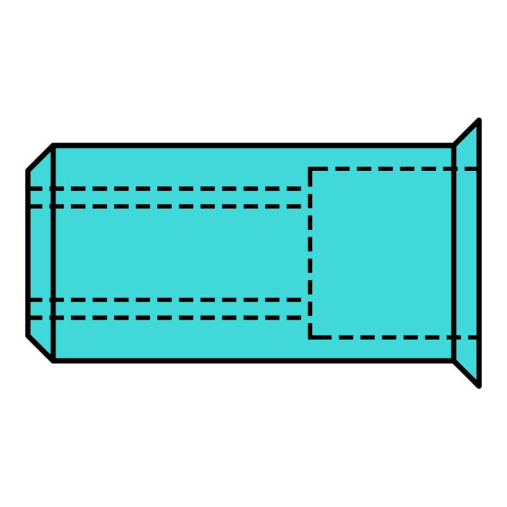 GESIPA Blindnietmutter Nietschaft d x l 7 x 12,5 mm M5 ( 4000813797 )