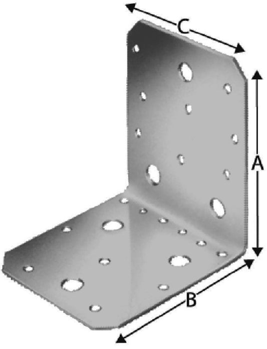 SIMPSON STRONG TIE connecteur coudé AB AB105 103 x 103x90mm (3000257236)