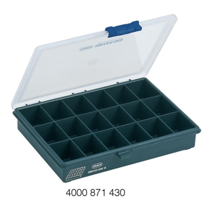 Boîte d'assortiment RAACO L240xP195xH43mm (4000871430)