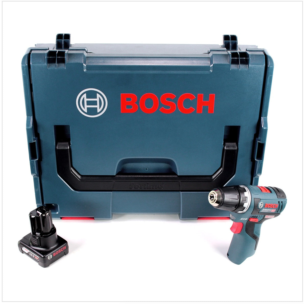 Bosch GSR 12V-20 Professional Akku Bohrschrauber Brushless + L-Boxx  + 1x Akku 4,0Ah - ohne Ladegerät - Toolbrothers