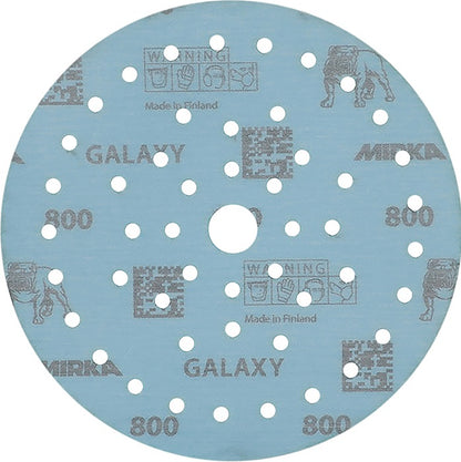 Disque abrasif adhésif MIRKA GALAXY Grip Multifit 150 mm grain 800 (4000845350)