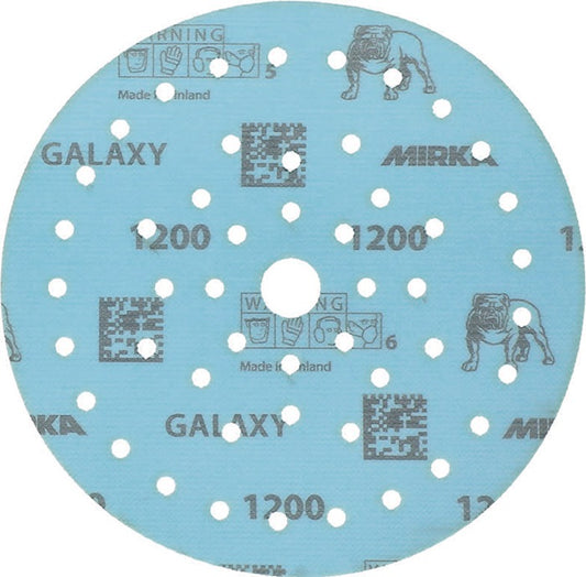 Disque abrasif adhésif MIRKA GALAXY Grip Multifit 150 mm grain 1200 (4000845352)