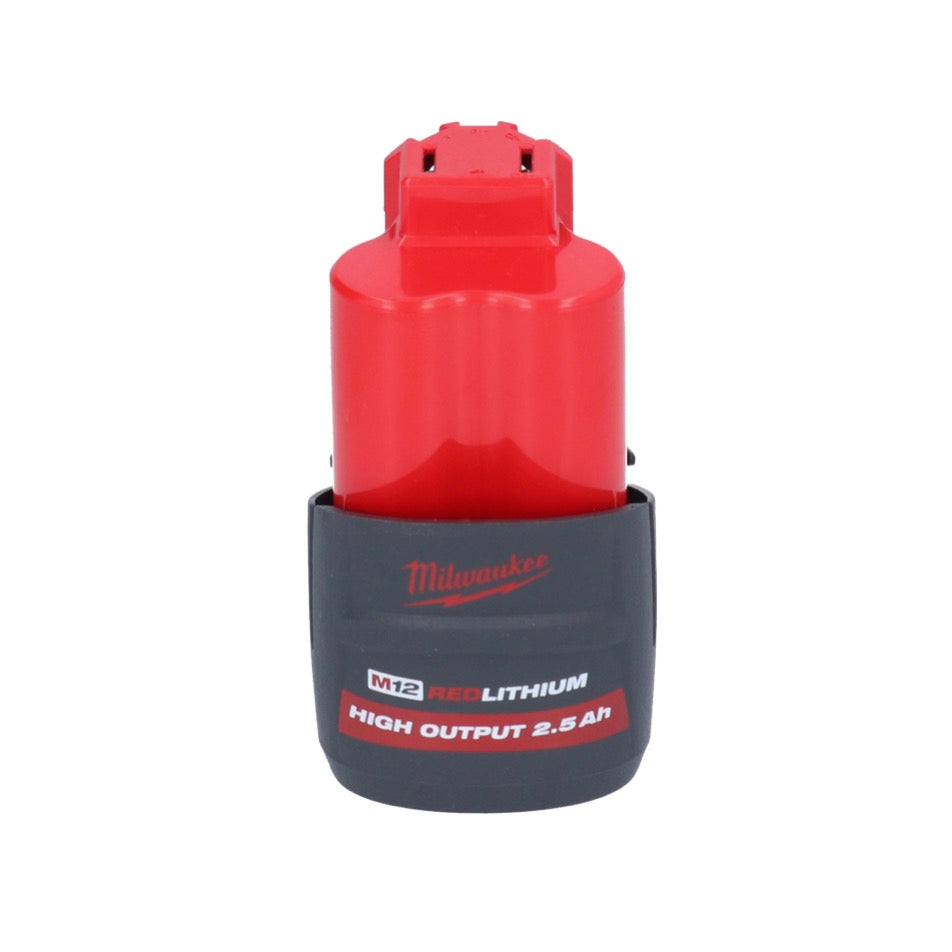 Agrafeuse sur batterie Milwaukee M12 BCST-251 12 V 19 x 25,4 mm + 1x batterie 2,5 Ah - sans chargeur