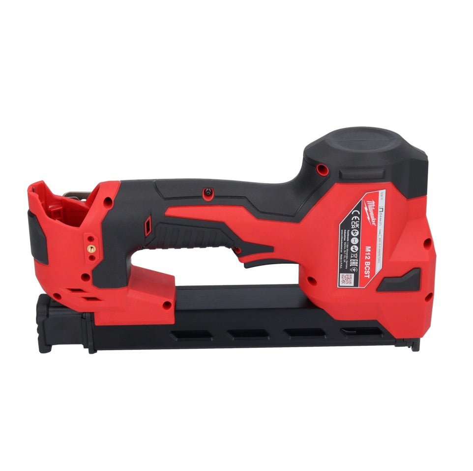 Milwaukee M12 BCST-252 Akku Tacker 12 V 19 x 25,4 mm + 2x Akku 2,5 Ah + Ladegerät