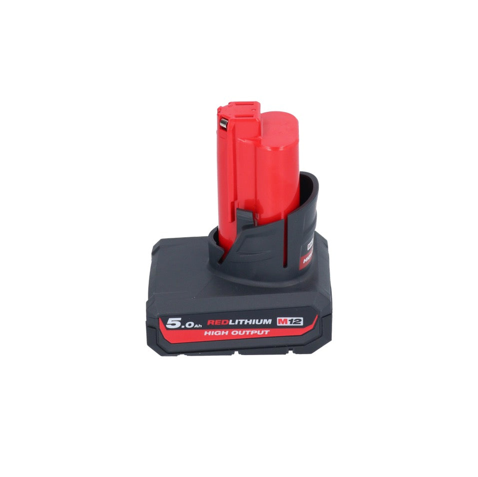 Agrafeuse sur batterie Milwaukee M12 BCST-501 12 V 19 x 25,4 mm + 1x batterie 5,0 Ah - sans chargeur