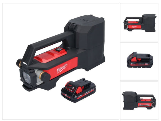 Pompe de transfert de batterie Milwaukee M18 BTP-301 18 V 1817 l/h + 1x batterie 3,0 Ah - sans chargeur