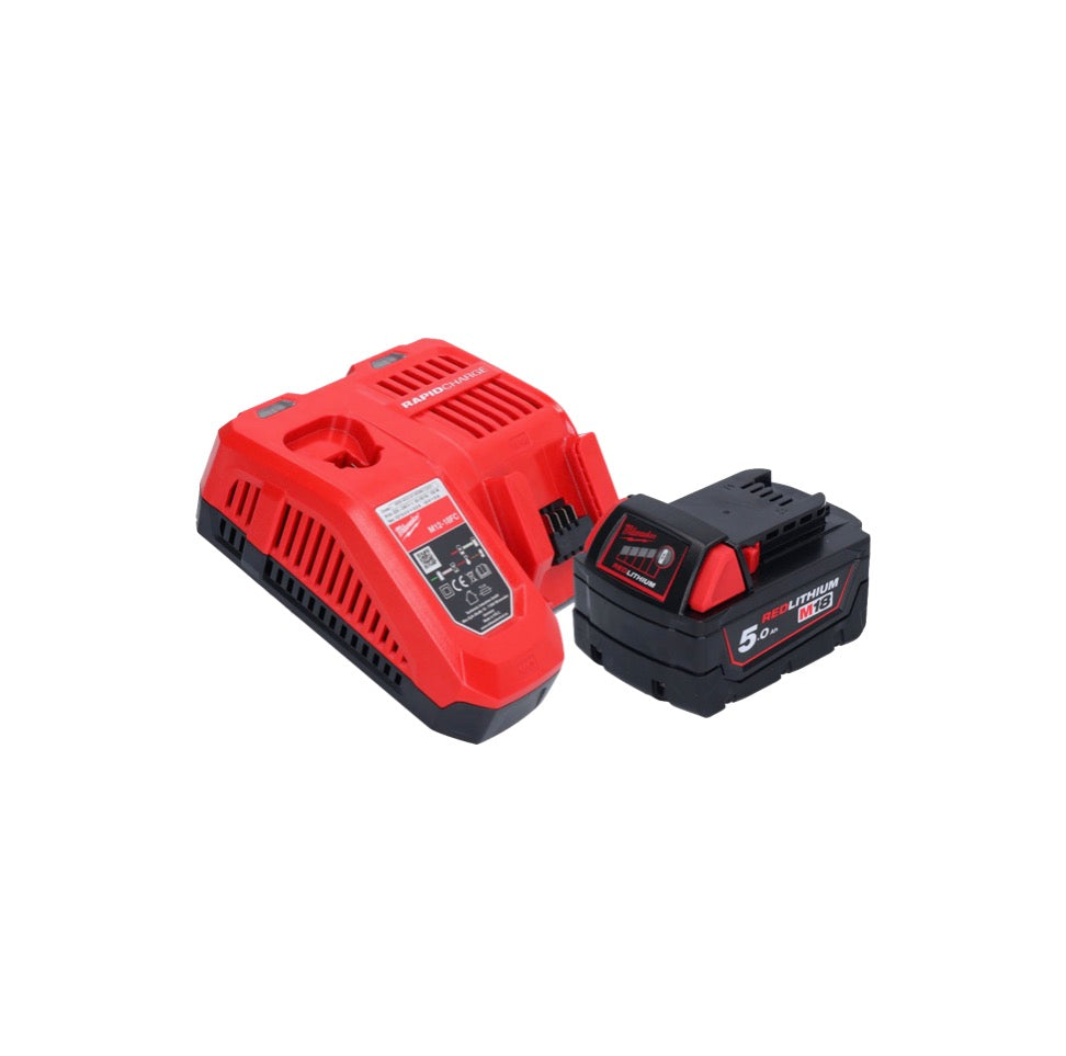 Milwaukee M18 BTP-501 Akku Transferpumpe 18 V 1817 l/h + 1x Akku 5,0 Ah + Ladegerät