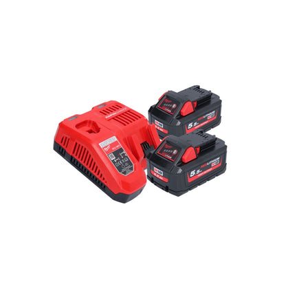 Pompe de transfert de batterie Milwaukee M18 BTP-552 18 V 1817 l/h + 2x batteries 5,5 Ah + chargeur