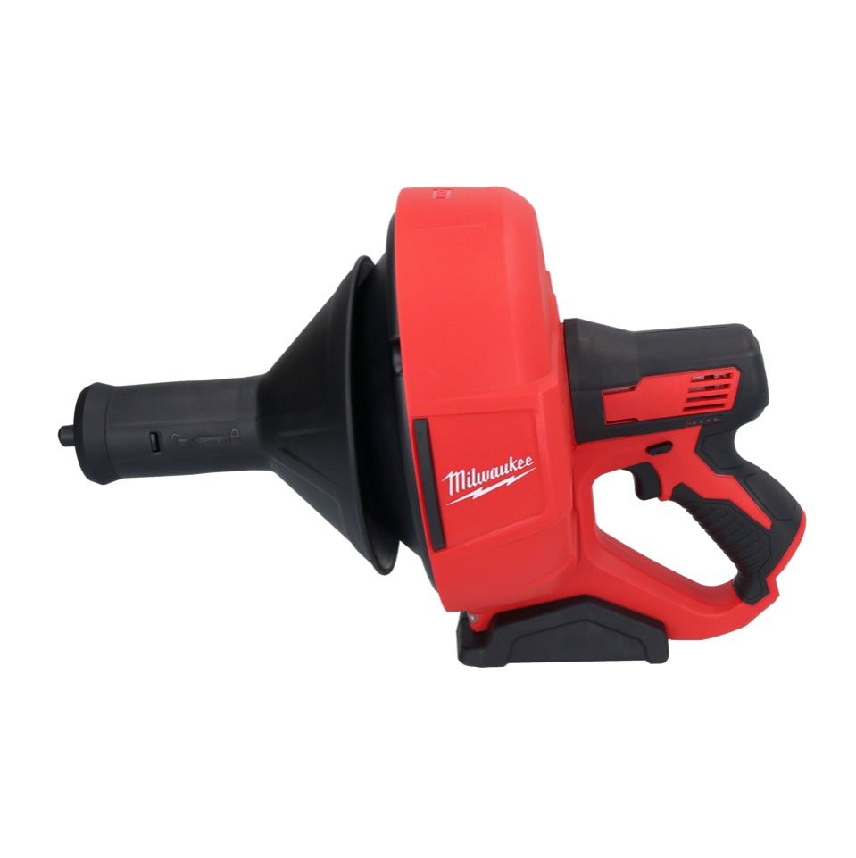 Milwaukee M12 BDC8-402C Akku Rohrreinigungsgerät 12 V + 2x Akku 4,0 Ah + Ladegerät + Spirale + Eimer