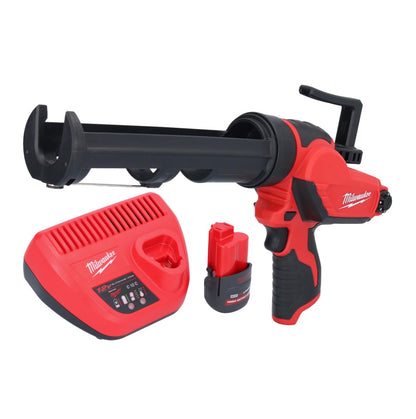 Pistolet à cartouche à batterie Milwaukee M12 PCG/310-251 12 V 310 ml + 1x batterie 2,5 Ah + chargeur