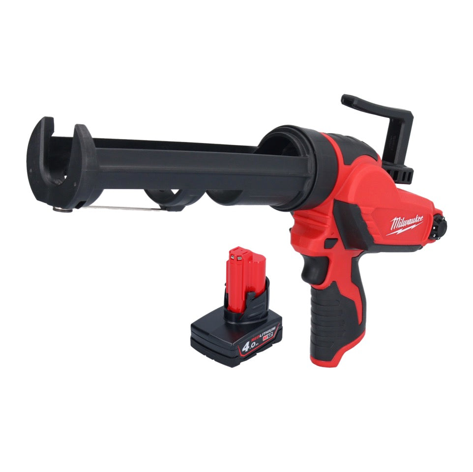 Pistolet à cartouche sans fil Milwaukee M12 PCG/310-401 12 V 310 ml + 1x batterie 4,0 Ah - sans chargeur