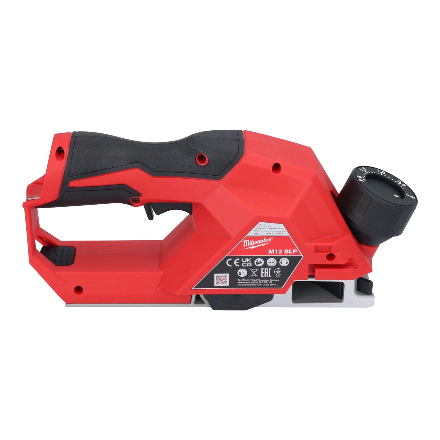 Milwaukee M12 BLP-0X Akku Hobel 12 V 51 mm Brushless + HD Box ( 4933492850 ) - ohne Akku, ohne Ladegerät