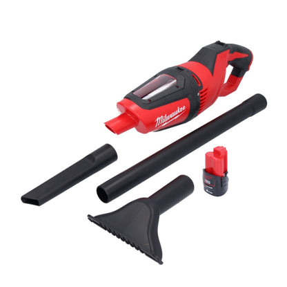 Aspirateur sans fil Milwaukee M12 HV-201 12 V + 1x batterie 2,0 Ah - sans chargeur