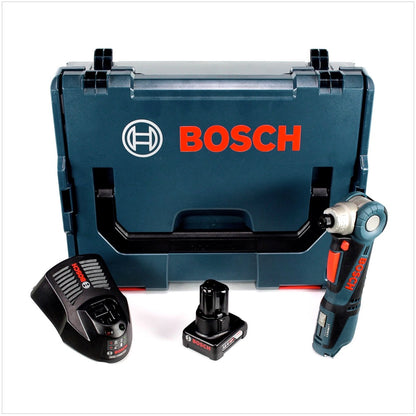 Bosch GWI 12V-5 Professional Akku Winkelschrauber in L-Boxx + 1 x GBA 12 V 4,0 Ah Akku + 1 x GAL 1230 Ladegerät - Toolbrothers