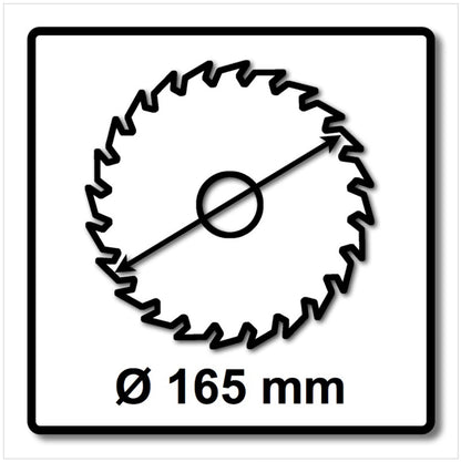 Makita Kreissägeblatt M Force 165 x 20 x 2 mm 24 Zähne ( A-89632 ) - Toolbrothers