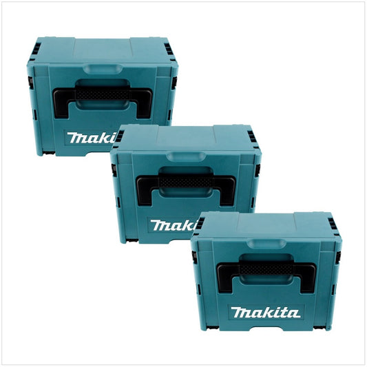 Makita MAKPAC Systemkoffer Gr. 3 im 3er-Set - Toolbrothers