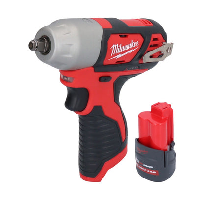 Clé à chocs sans fil Milwaukee M12 BIW38-251 12 V 135 Nm 3/8˝ + 1x batterie 2,5 Ah - sans chargeur