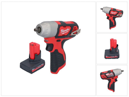 Clé à chocs sans fil Milwaukee M12 BIW38-501 12 V 135 Nm 3/8˝ + 1x batterie 5,0 Ah - sans chargeur