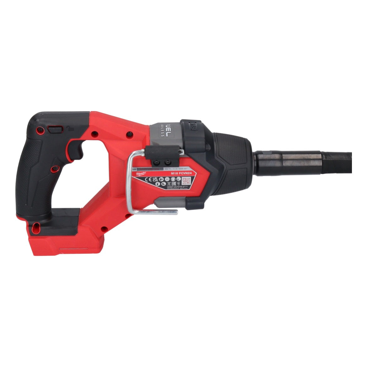 Milwaukee M18 FCVN24-502 Akku Betonrüttler 18 V 2,4 m Brushless + 2x Akku 5,0 Ah + Ladegerät