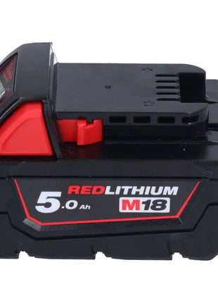 Cloueur à batterie Milwaukee M18 FN16GA-501 18 V 32 - 64 mm sans balais + 1x batterie 5,0 Ah - sans chargeur