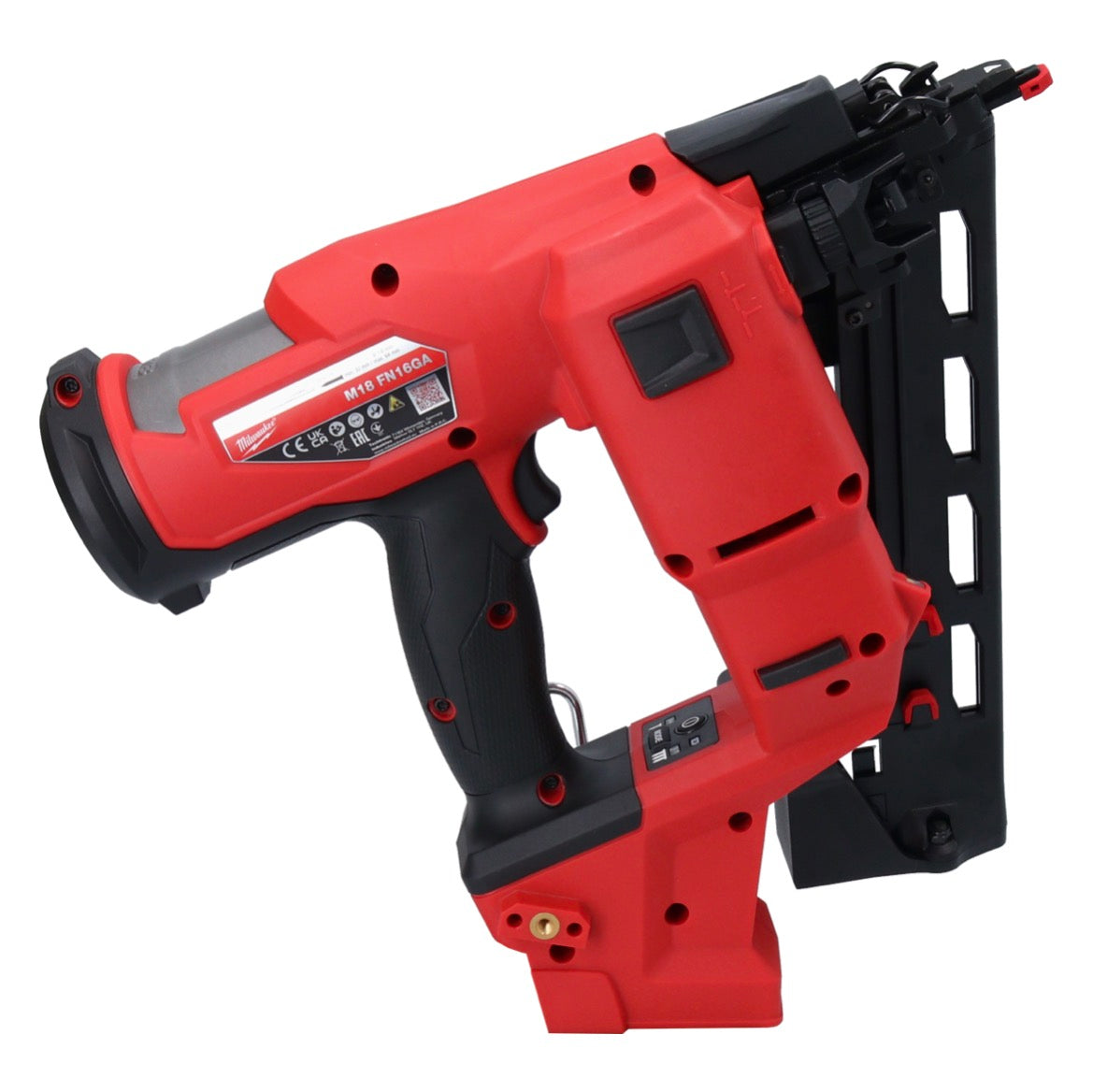 Cloueur à batterie Milwaukee M18 FN16GA-501 18 V 32 - 64 mm sans balais + 1x batterie 5,0 Ah - sans chargeur