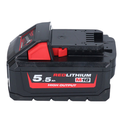 Cloueur à batterie Milwaukee M18 FN16GA-551 18 V 32 - 64 mm sans balais + 1x batterie 5,5 Ah - sans chargeur