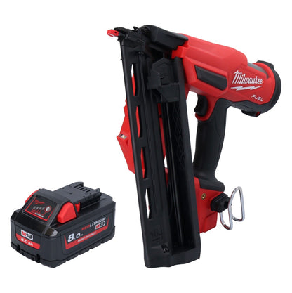 Cloueur à batterie Milwaukee M18 FN16GA-801 18 V 32 - 64 mm sans balais + 1x batterie 8,0 Ah - sans chargeur