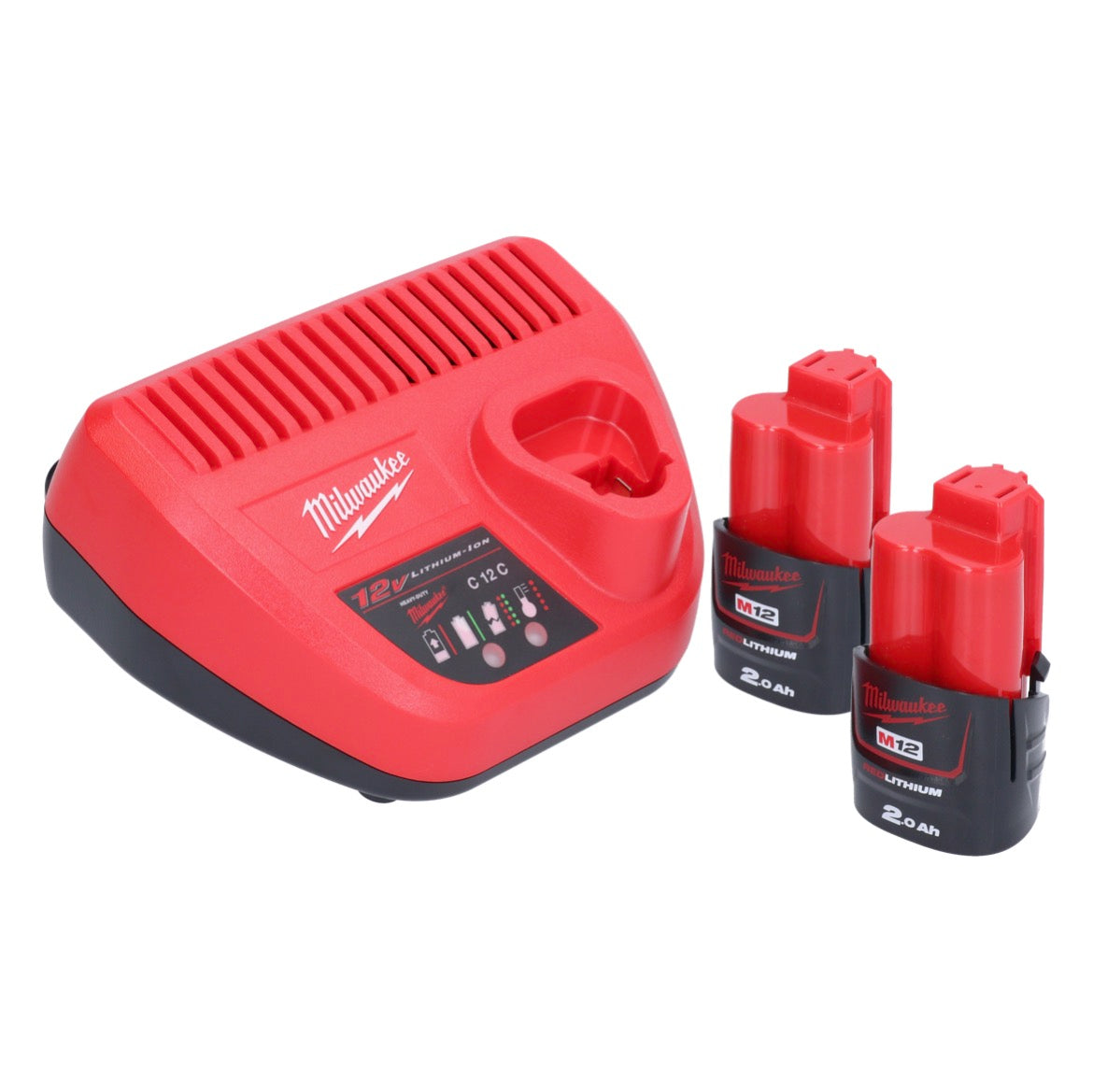 Meuleuse à pointes sur batterie Milwaukee M12 FDSS-202X 12 V 88,8 x 63,5 mm sans balais + 2x batterie 2,0 Ah + chargeur + boîtier HD