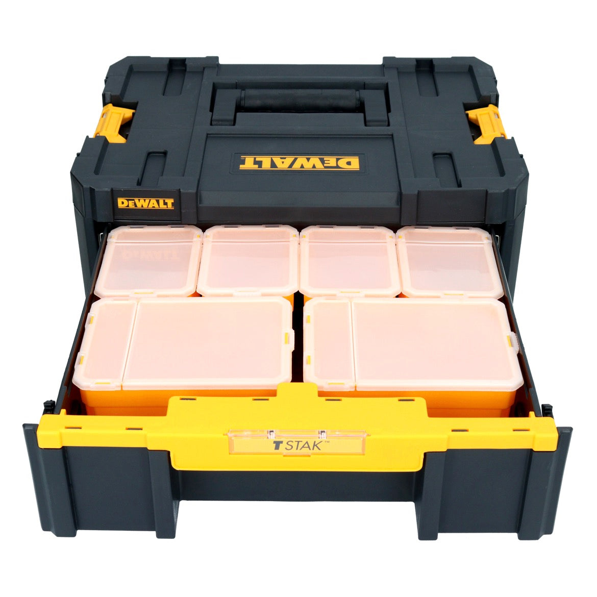 Boîte à tiroirs DeWalt DWST 1-70705 TSTAK III avec 6 boîtes encastrées supplémentaires