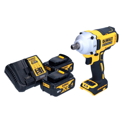 Clé à chocs sans fil DeWalt DCF 892 M2 18 V 812 Nm 1/2" sans balai + 2x batteries 4,0 Ah + chargeur