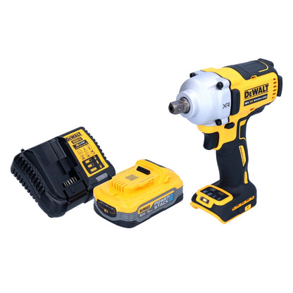 Clé à chocs sans fil DeWalt DCF 892 H1 18 V 812 Nm 1/2" sans balai + 1x batterie Powerstack 5,0 Ah + chargeur