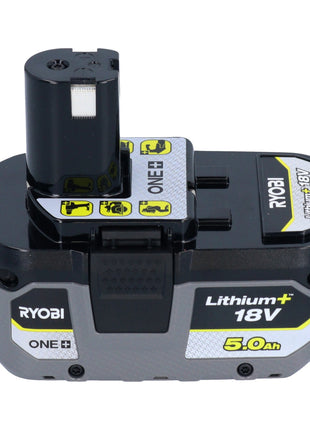 RYOBI RB18L50 Akku 18 V 5,0 Ah / 5000 mAh Li-Ion ( 5133002433 ) mit Ladestandsanzeige