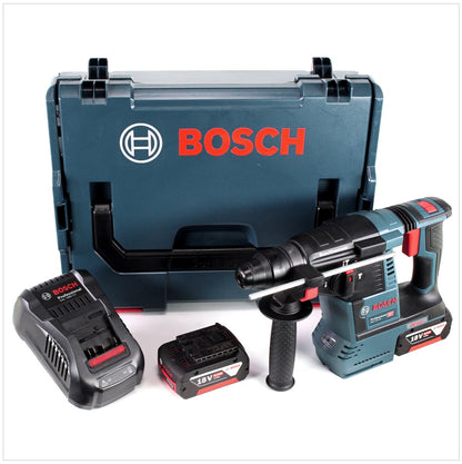 Bosch GBH 18V-26 Akku Bohrhammer Professional SDS-Plus + 2x Akku 6Ah + Ladegerät + L-Boxx - Toolbrothers