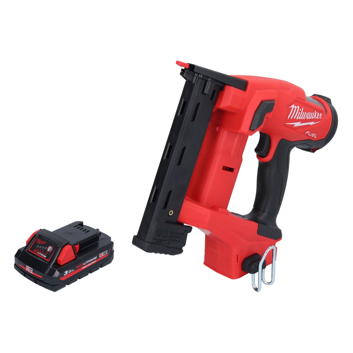 Milwaukee M18 FNCS18GS-301X Akku Tacker 18 V 9,5 - 38 mm Brushless + 1x Akku 3,0 Ah + HD Box - ohne Ladegerät