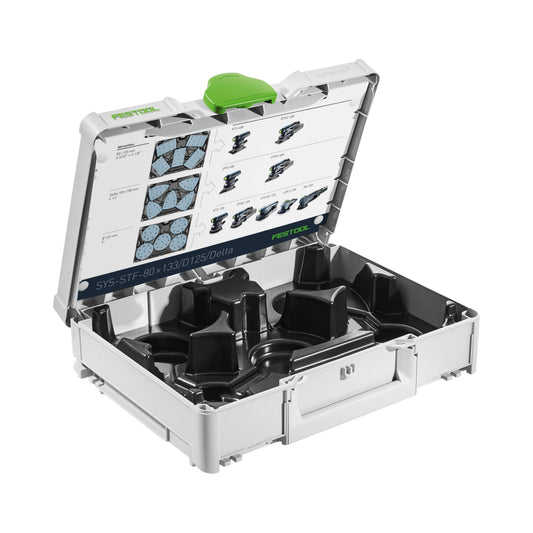 Festool SYS-STF-D77/D90/93V Organisateur d'abrasifs Systainer (576784) pour ponceuse delta V93 ponceuse excentrique disques abrasifs 77/90 mm