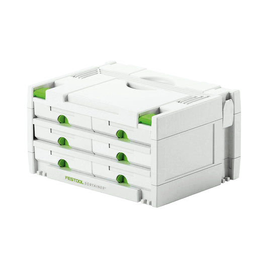 Festool SYS 3-SORT/6 SORTAINER Systainer organisateur de boîte à outils (491984) 395 x 295 x 210 mm 6 tiroirs