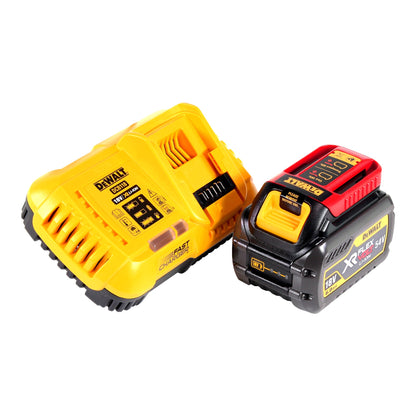 Scie circulaire manuelle à batterie DeWalt DCS 579 T1T 54 V FlexVolt 190 mm sans balais + 1x batterie 6,0 Ah + chargeur + TSTAK